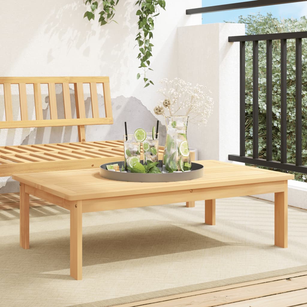 Gartentisch 100x60x30 cm Massivholz Akazie Gartentisch 100x60x30 cm Massivholz Akazie