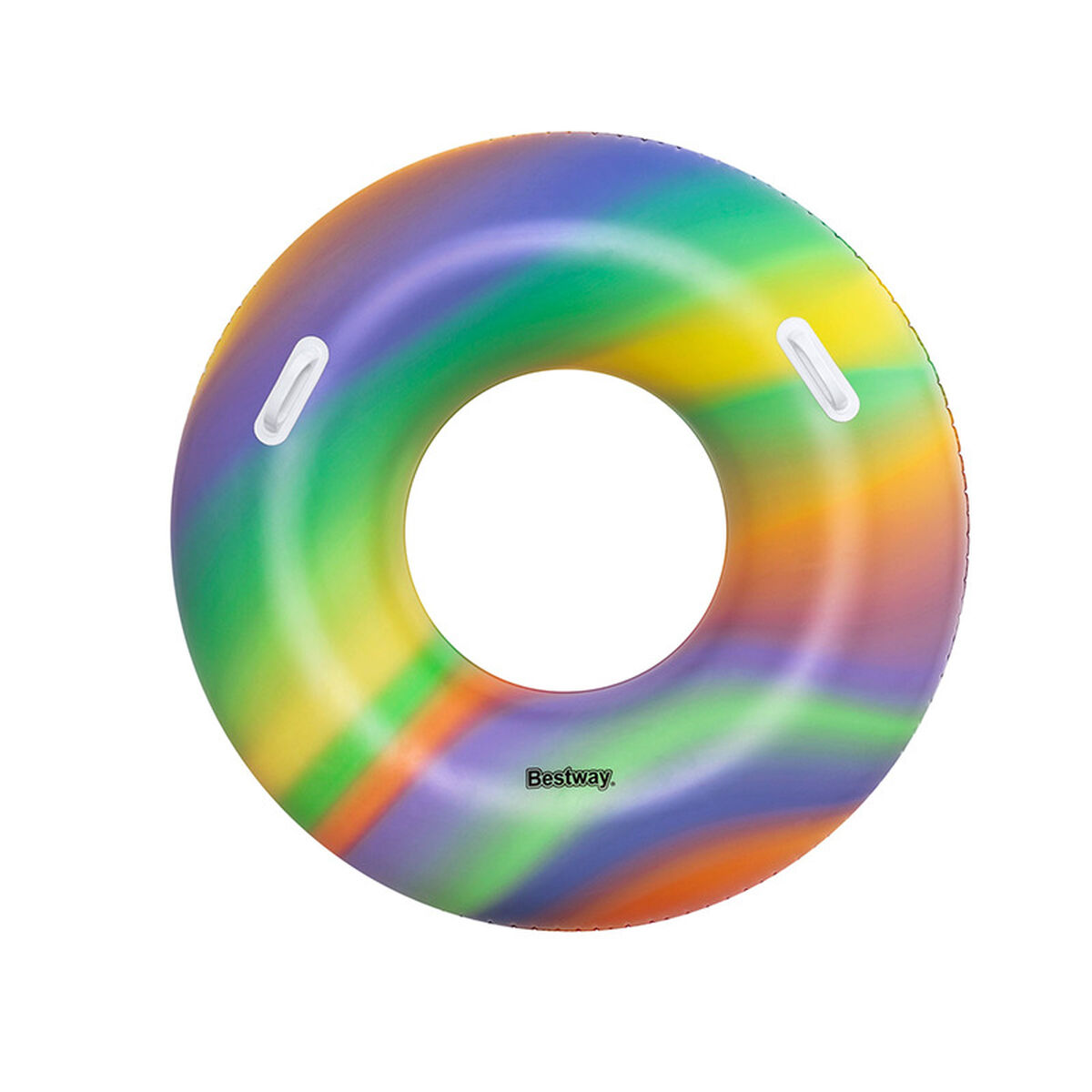 Bestway Aufblasbarer Schwimmring mit Griffen Regenbogen D119 cm +12 Jahre Strand und Pool 36352 Bestway Aufblasbarer Schwimmring mit Griffen Regenbogen D119 cm +12 Jahre Strand und Pool 36352