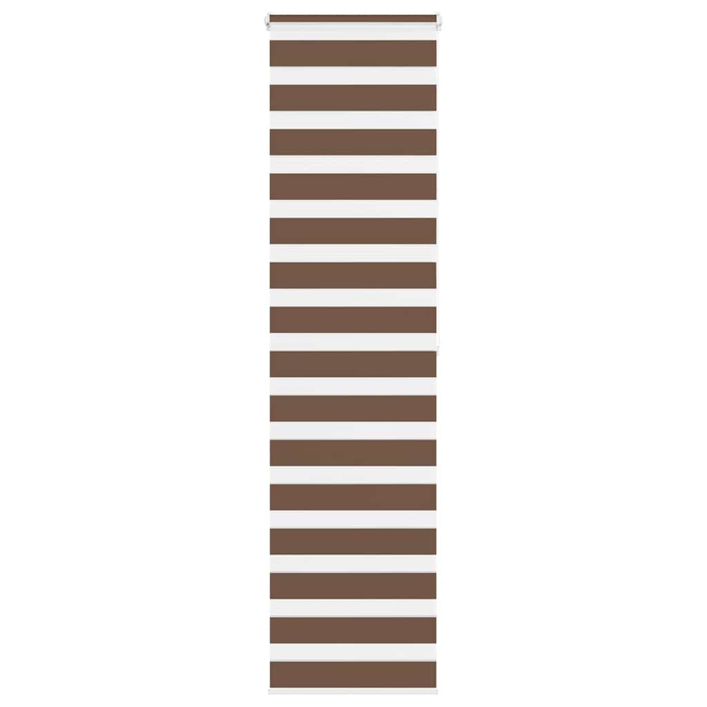 Zebrarollo Braun 55x200 cm Stoffbreite 50,9 cm Polyester