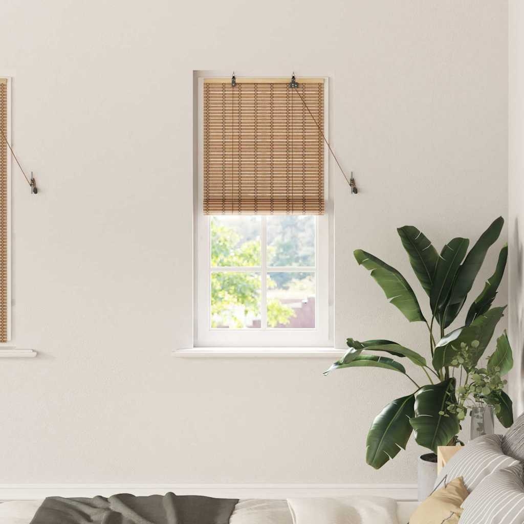 Fensterjalousien & -schatten Hellbraun 60 x 160 cm Bambus