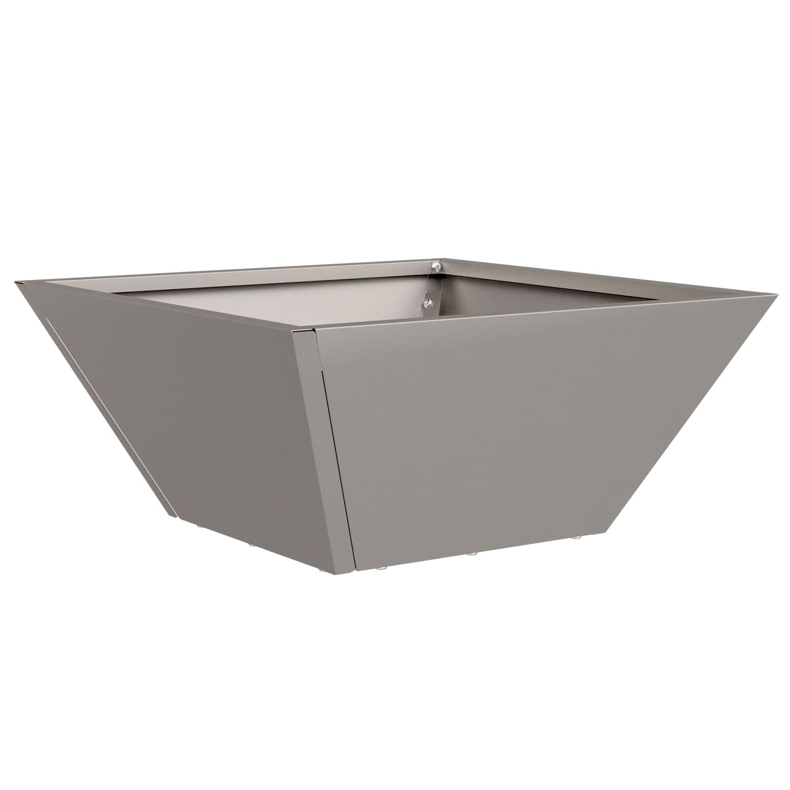 Metallpflanzer Wetterfester Stahl 35 x 35 x 15 cm Langlebig