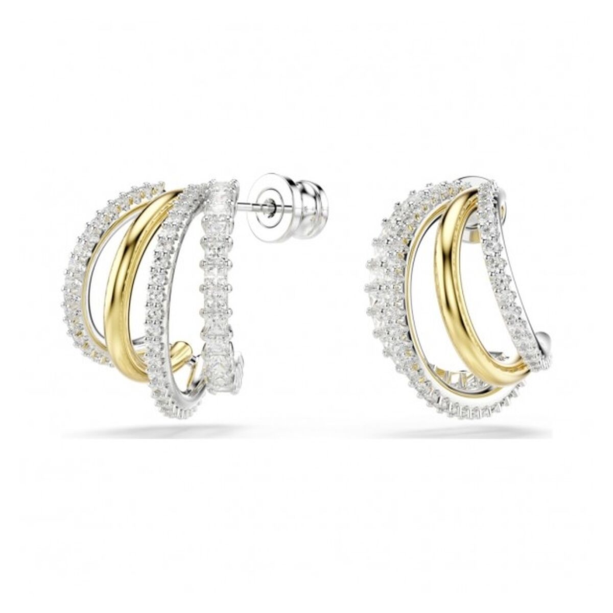 Damenohrringe Swarovski 5689718 Silberfarben Gold Damenohrringe Swarovski 5689718 Silberfarben Gold