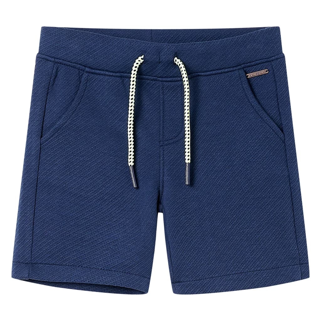 Kindershorts mit Kordelzug Dunkelblau 116