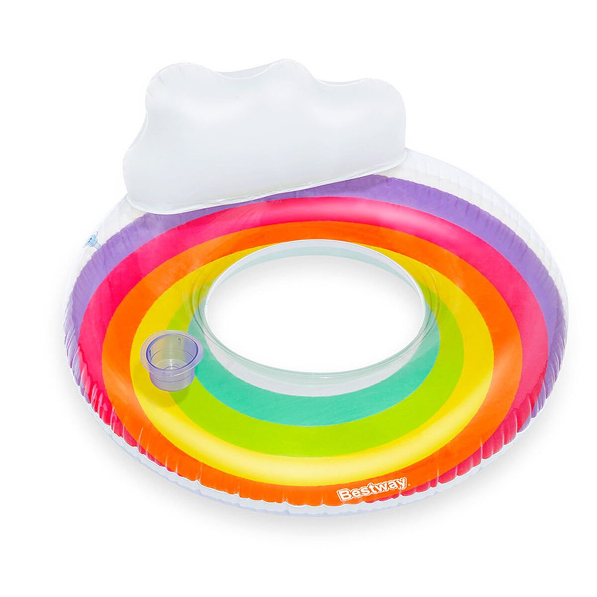 Bestway Aufblasbares Rainbow Rad D107 cm +12 Jahre Strand und Pool 43647 Bestway Aufblasbares Rainbow Rad D107 cm +12 Jahre Strand und Pool 43647