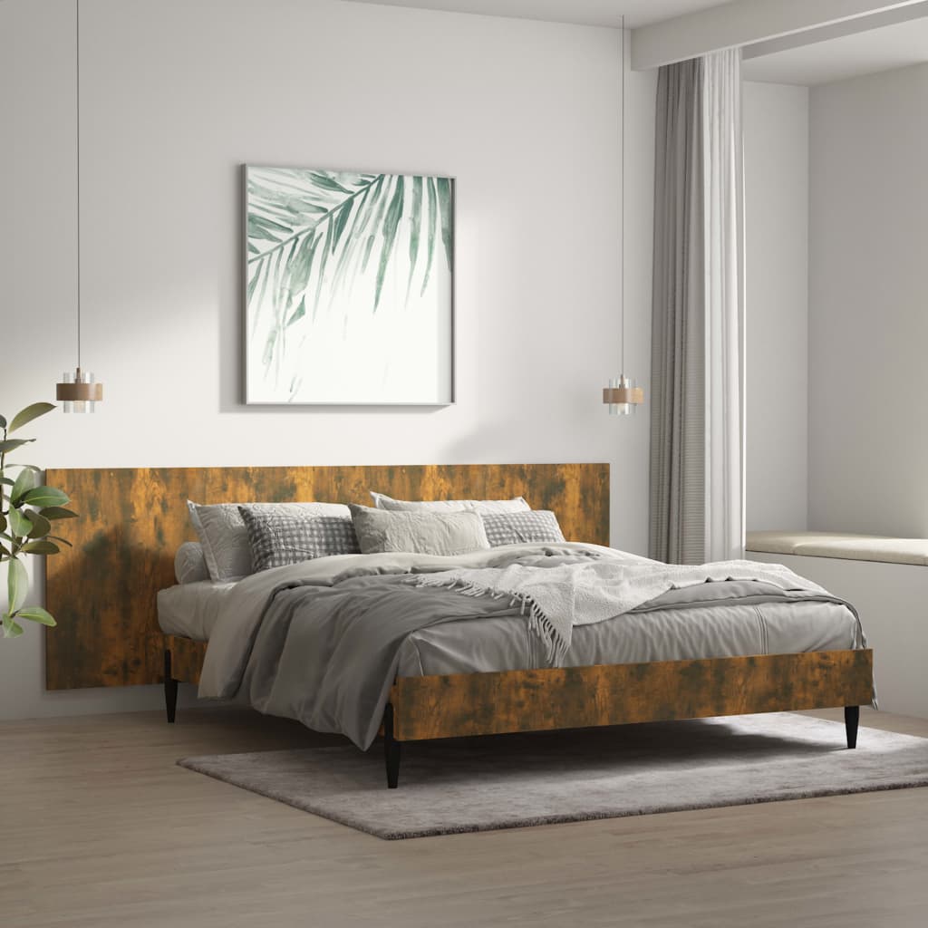 Wand Kopfteil Räuchereiche 240x1,5x80 cm Holzwerkstoff