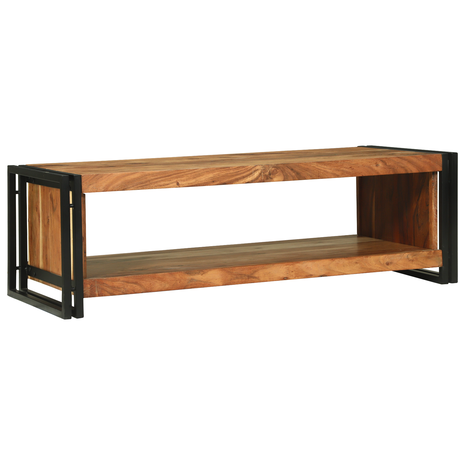 Couchtisch 120x50x38 cm Massivholz Akazie