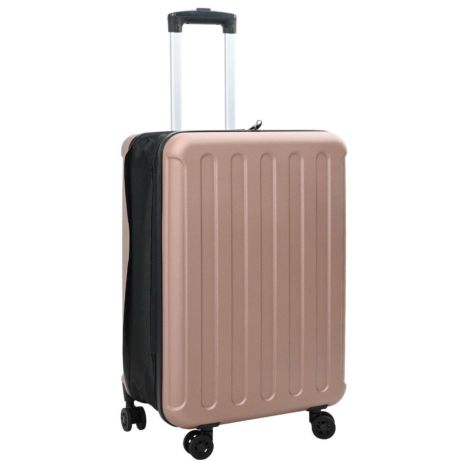 Faltbarer Koffer Hartschale 24'' Roségold 43x27x66 cm ABS