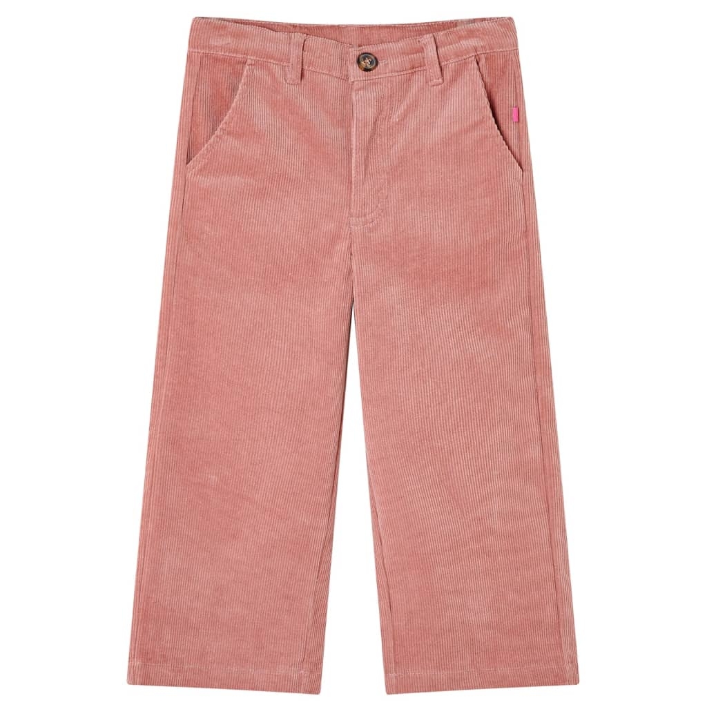 Kinderhose Cord Altrosa 104