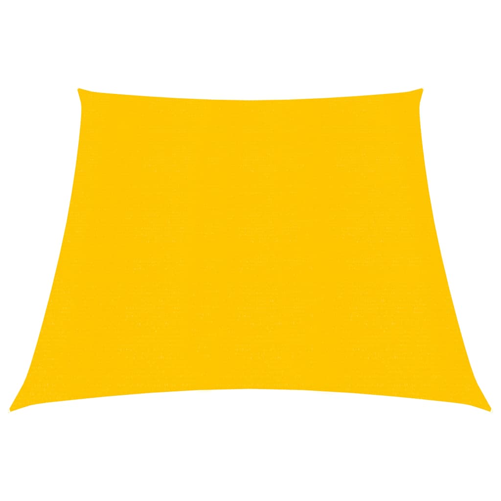 Sonnensegel 160 g/m² Gelb 3/4x2 m HDPE