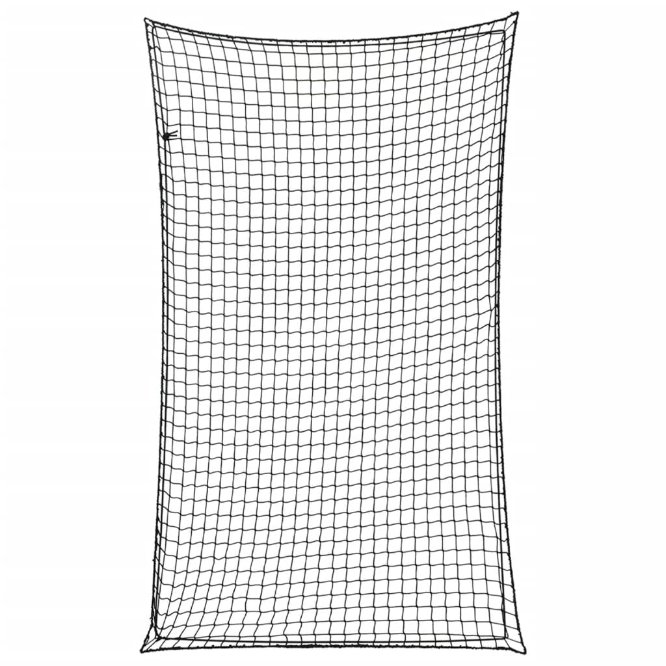 Anhängernetz mit Gummiseil Schwarz 5x3 m PP
