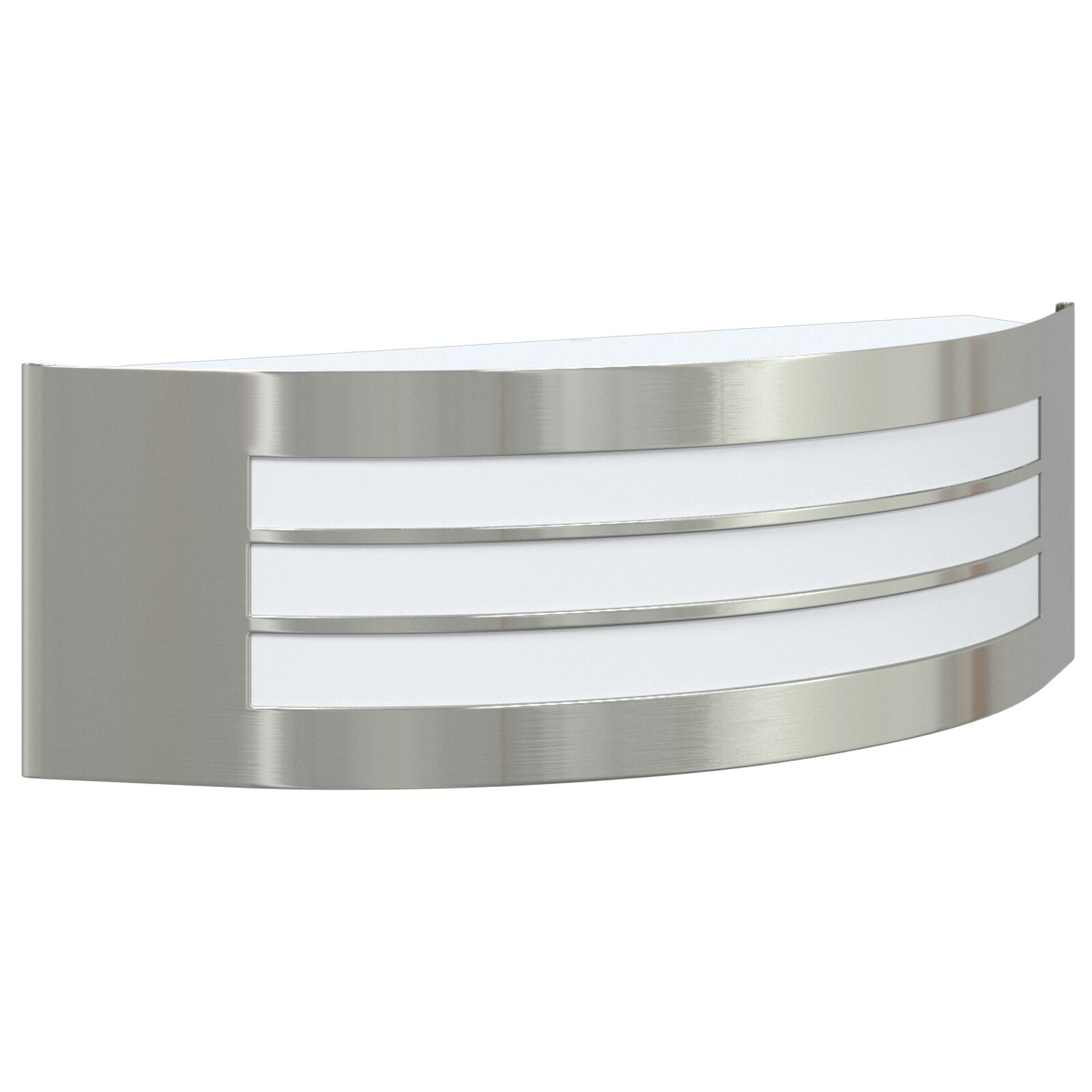 Außenwandleuchte Silber Edelstahl IP44