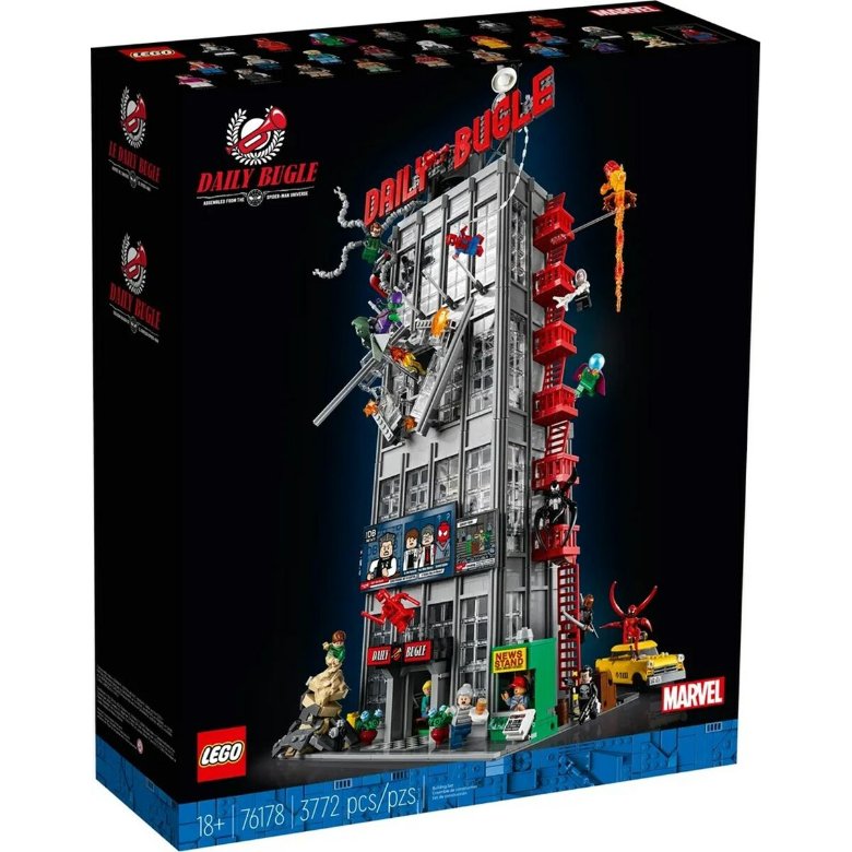 Konstruktionsspiel Lego Marvel 76178 Spider-Man: Daily Bugle 3772 Stücke Konstruktionsspiel Lego Marvel 76178 Spider-Man: Daily Bugle 3772 Stücke