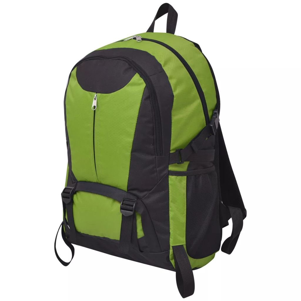 Wanderrucksack 40 L Schwarz und Grün Wanderrucksack 40 L Schwarz und Grün