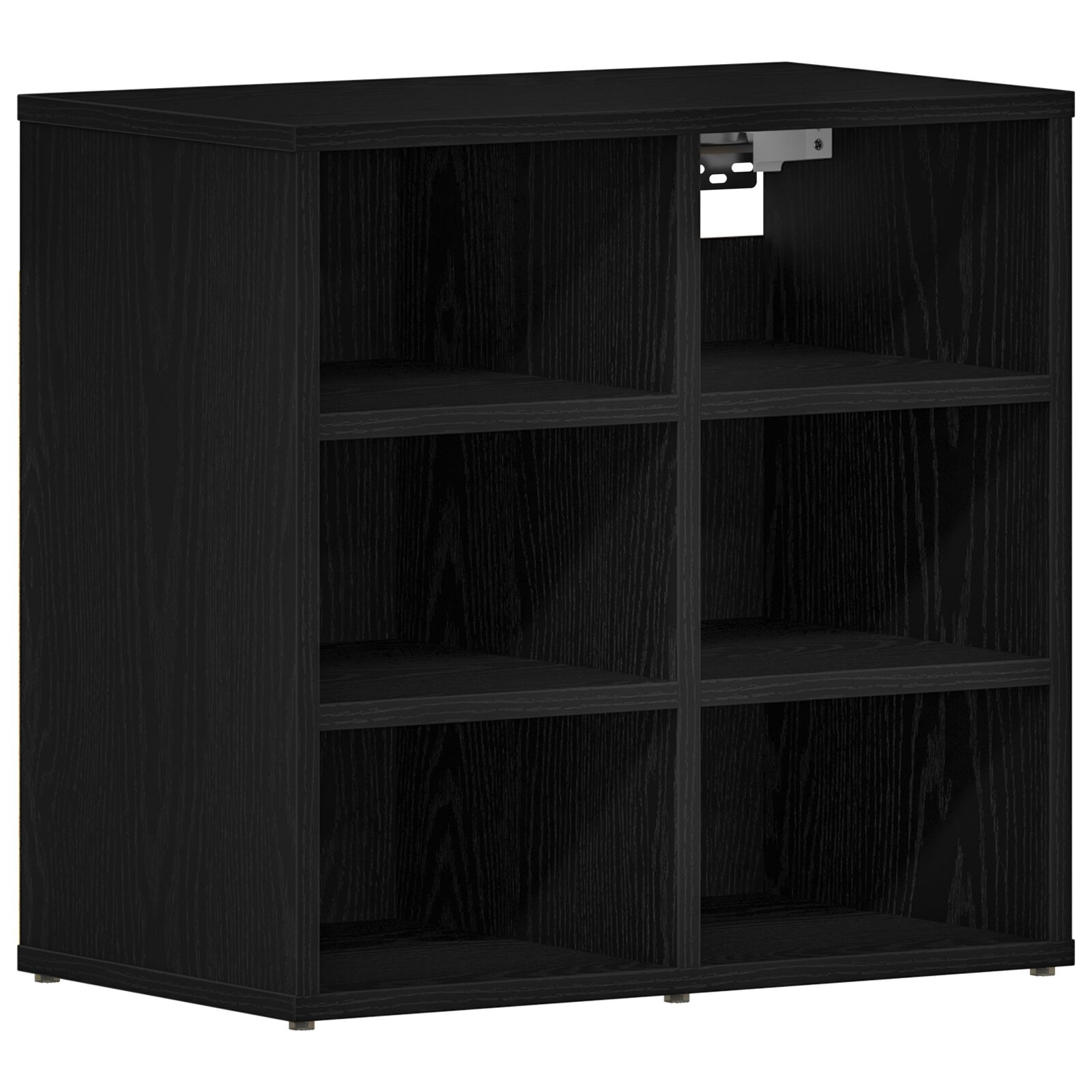 Schuhschrank Schwarze Eiche 52,5x30x50 cm