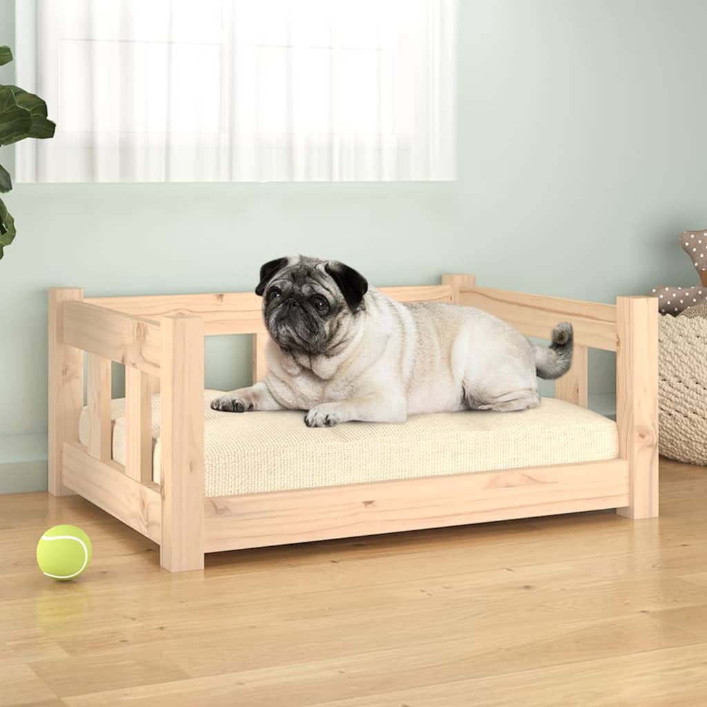 Hundebett 65,5x50,5x28 cm Massivholz Kiefer Hundebett 65,5x50,5x28 cm Massivholz Kiefer