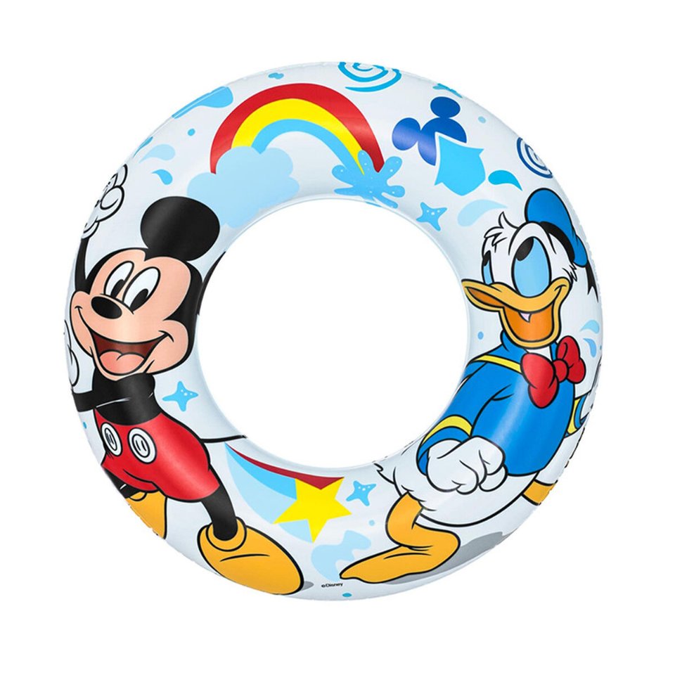Bestway Aufblasbarer Schwimmring Disney Mickey & Friends D56 cm +3 bis 6 Jahre Strand und Pool 91004 Bestway Aufblasbarer Schwimmring Disney Mickey & Friends D56 cm +3 bis 6 Jahre Strand und Pool 91004