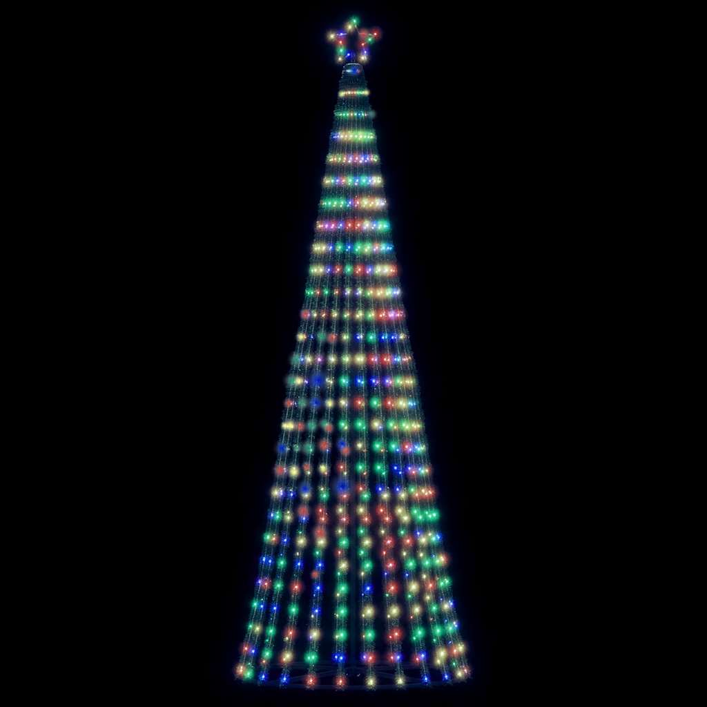 LED Weihnachtsbaum 475 LEDs Mehrfarbig 247 cm