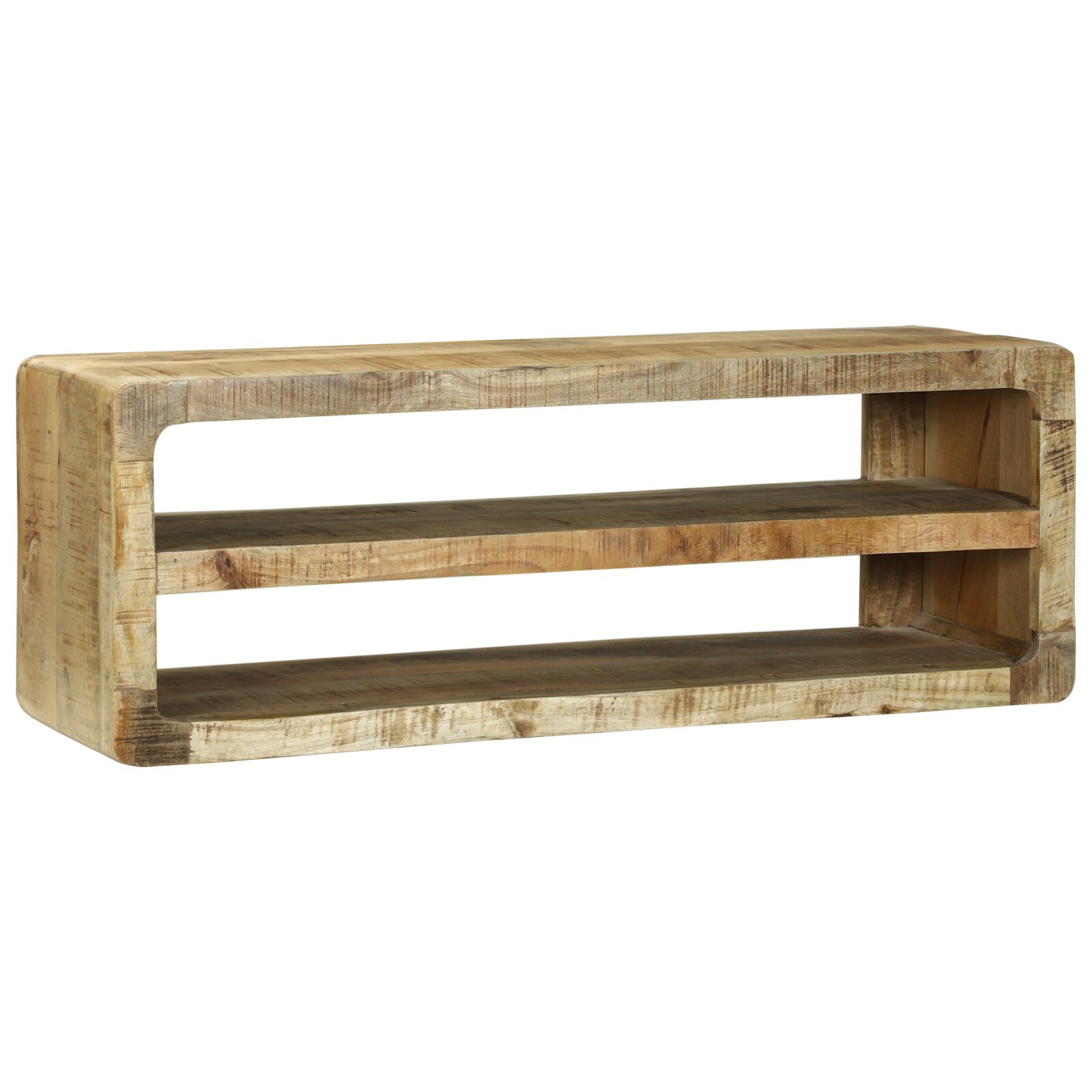 TV-Schrank 100x32x36 cm Mango Massivholz