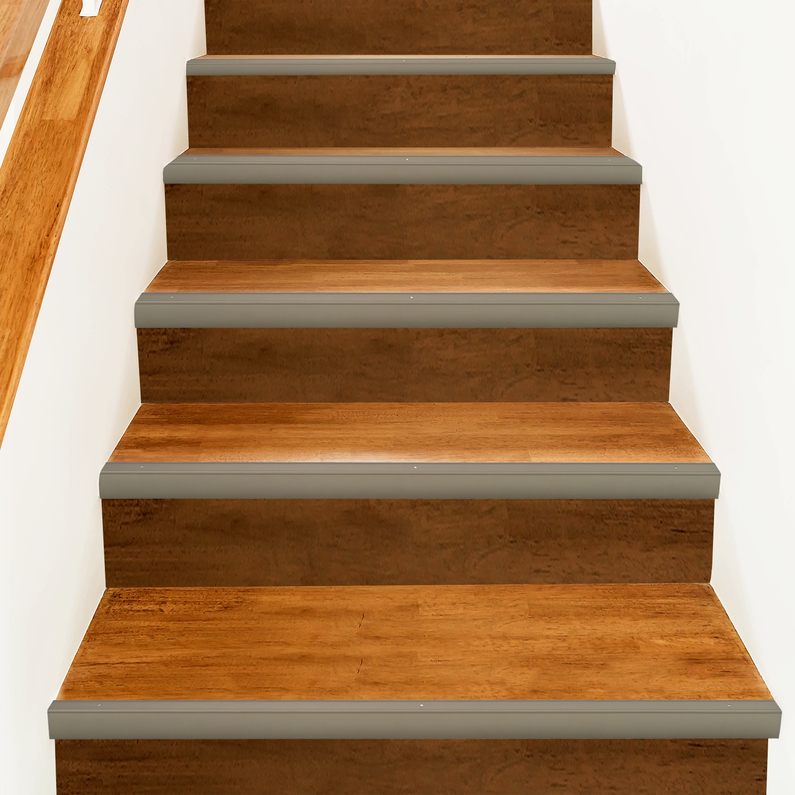 Treppe Nosing 30 pcs Champagner 67 cm Aluminium