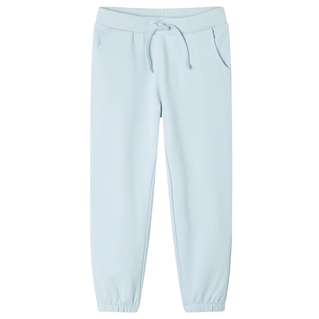 Kinder-Trainingshose Hellblau 116