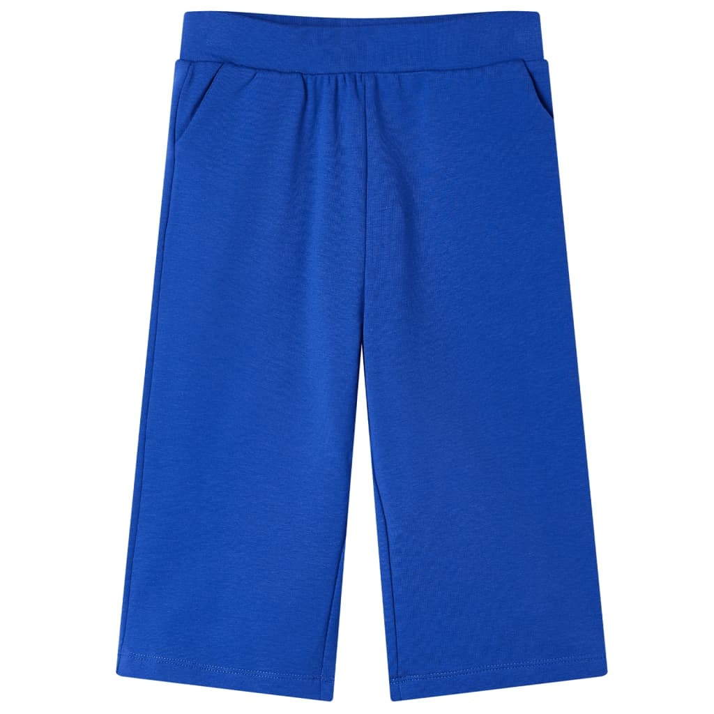 Kinderhose mit Weiten Beinen Kobaltblau 104