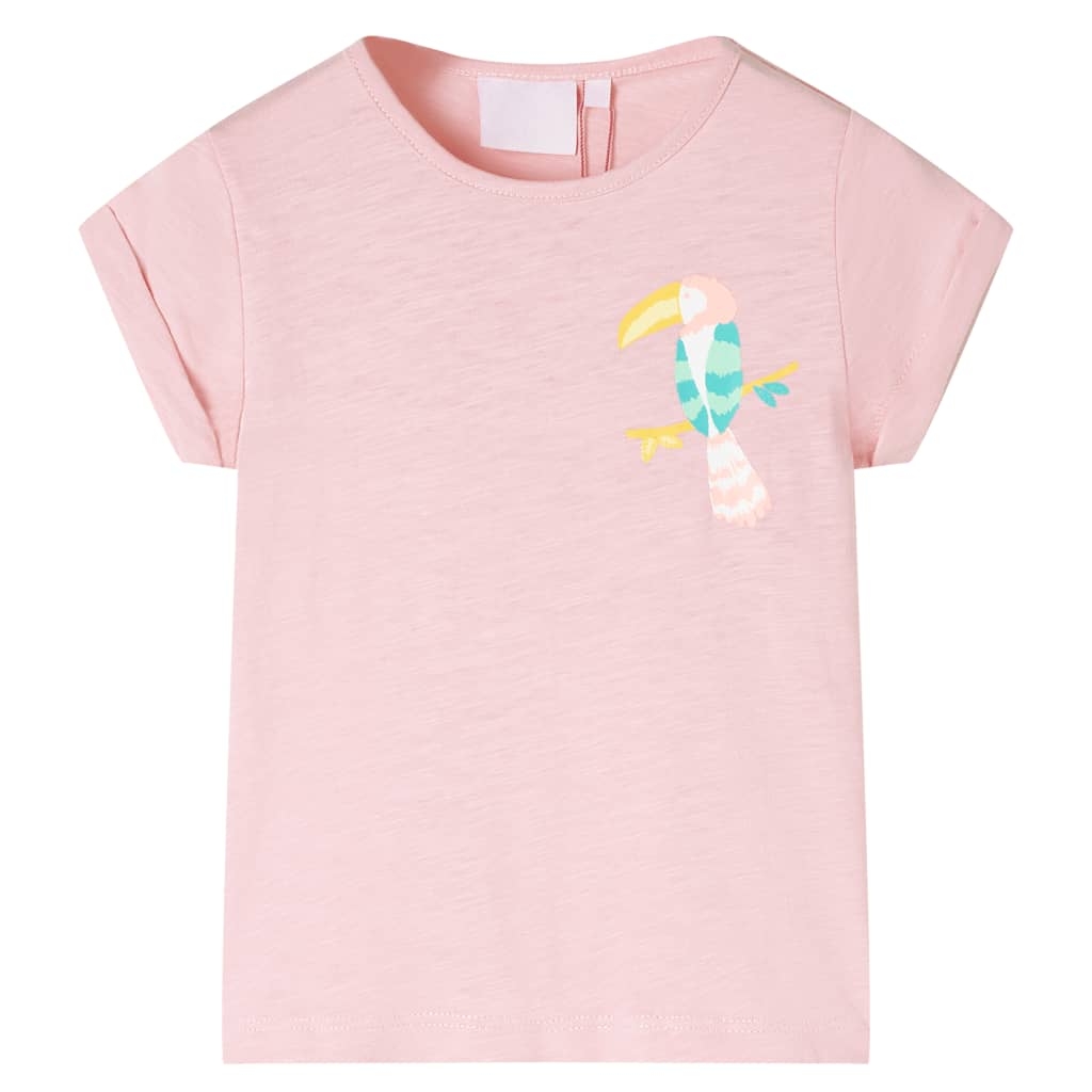 Kinder-T-Shirt Hellrosa 116 Kinder-T-Shirt Hellrosa 116