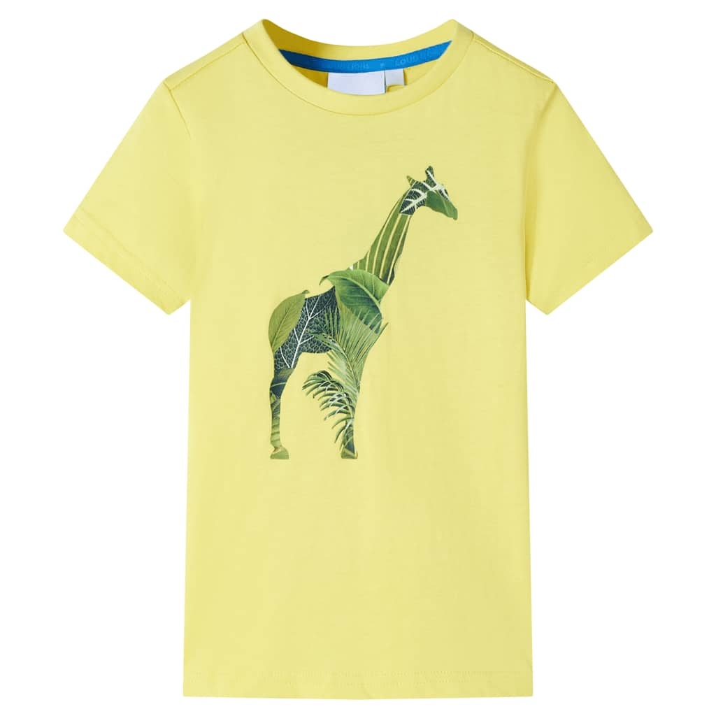 Kinder-T-Shirt Gelb 116 Kinder-T-Shirt Gelb 116