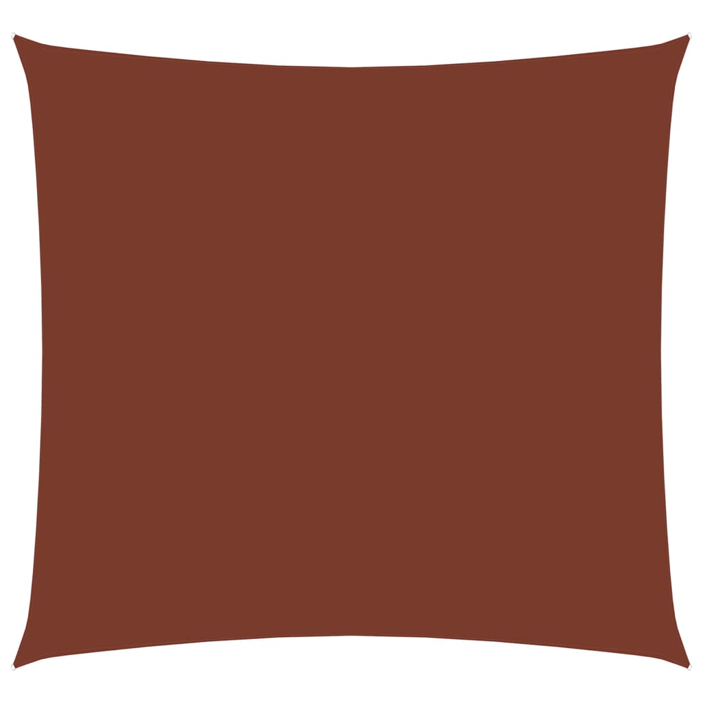 Sonnensegel Oxford-Gewebe Rechteckig 2x2,5 m Terrakotta-Rot