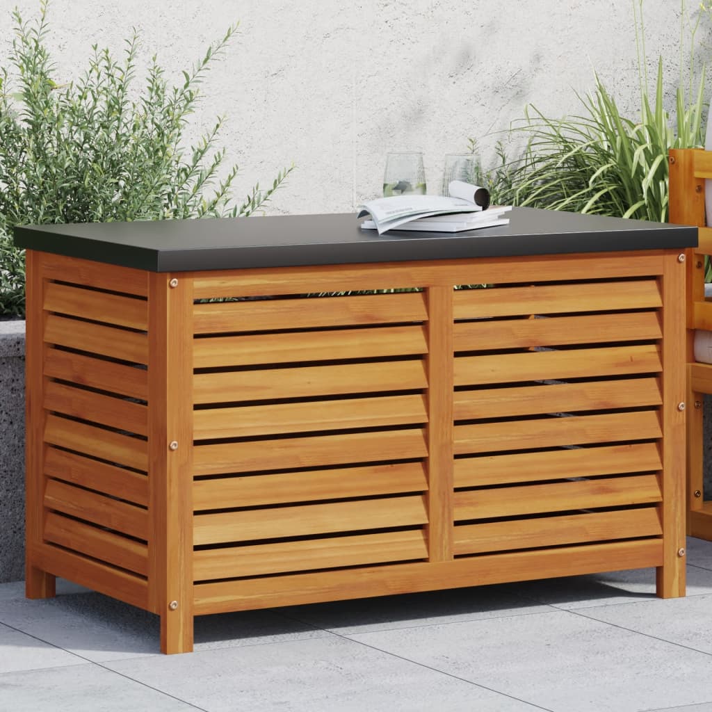 Gartenbox 90x48x55 cm Massivholz Akazie