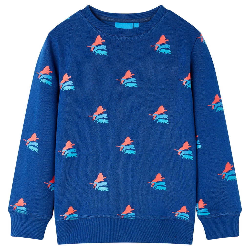 Kinder-Sweatshirt Dunkelblau 104 Kinder-Sweatshirt Dunkelblau 104
