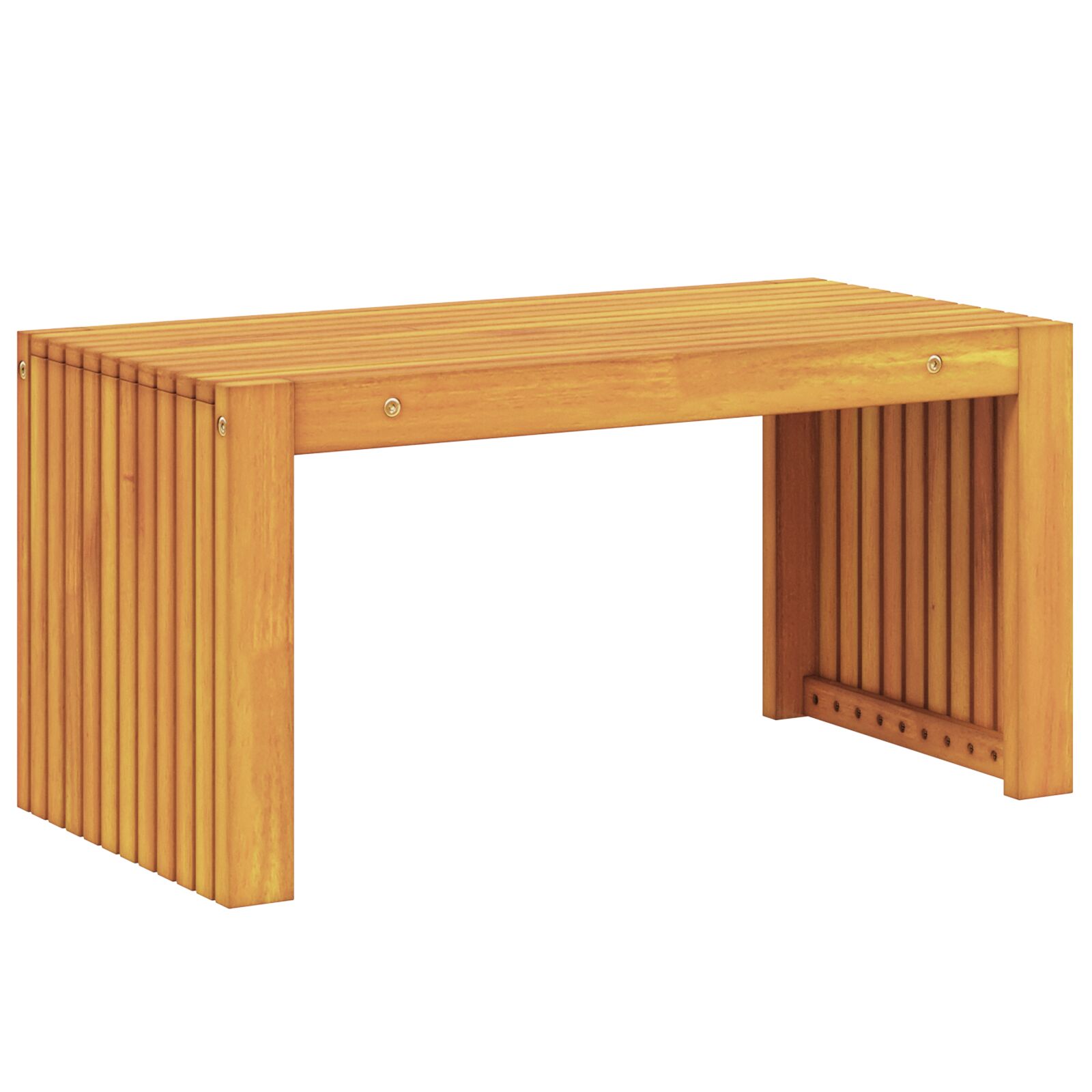 Couchtisch 70x35x35 cm Massivholz Akazie