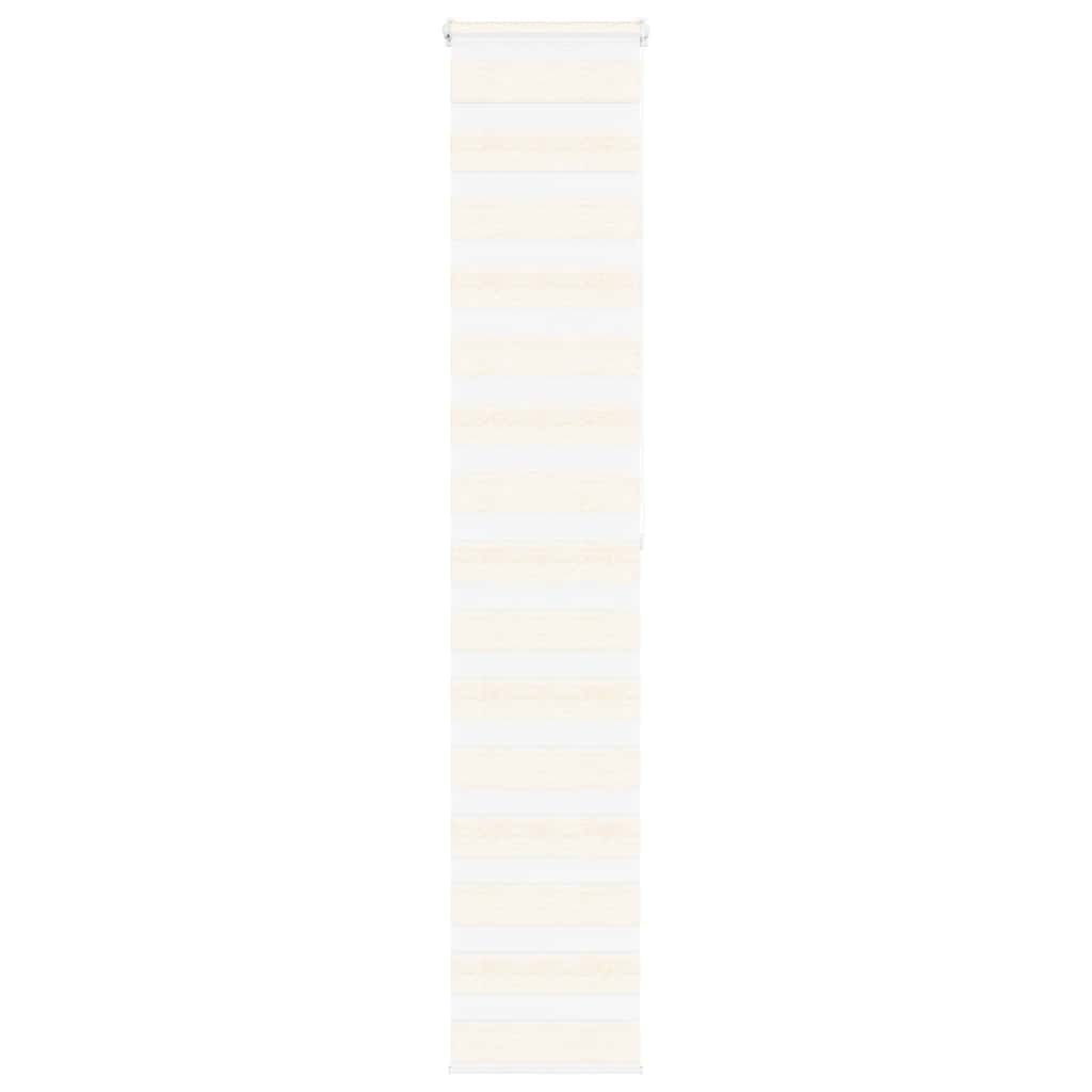 Zebrarollo Marmorbeige 50x200 cm Stoffbreite 45,9 cm Polyester