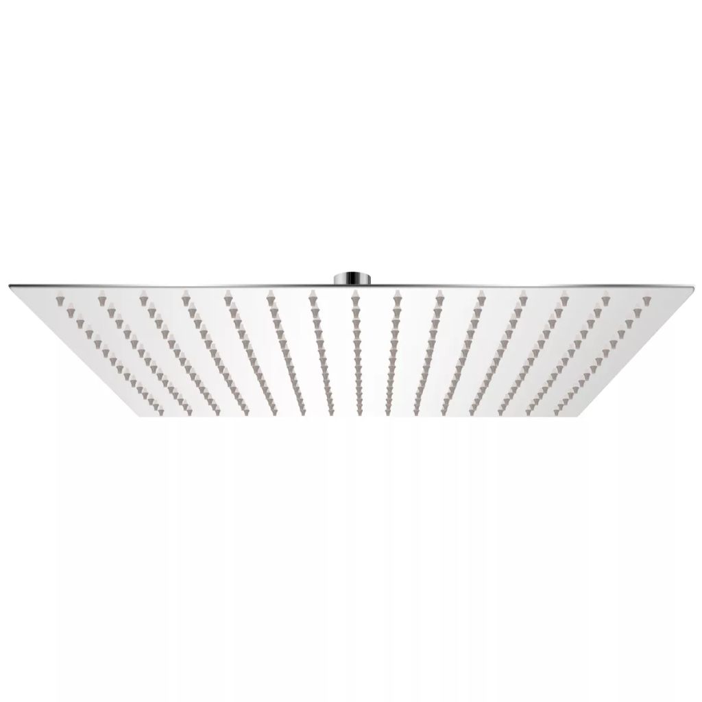 Regenbrause Edelstahl 40x40 cm Quadratisch