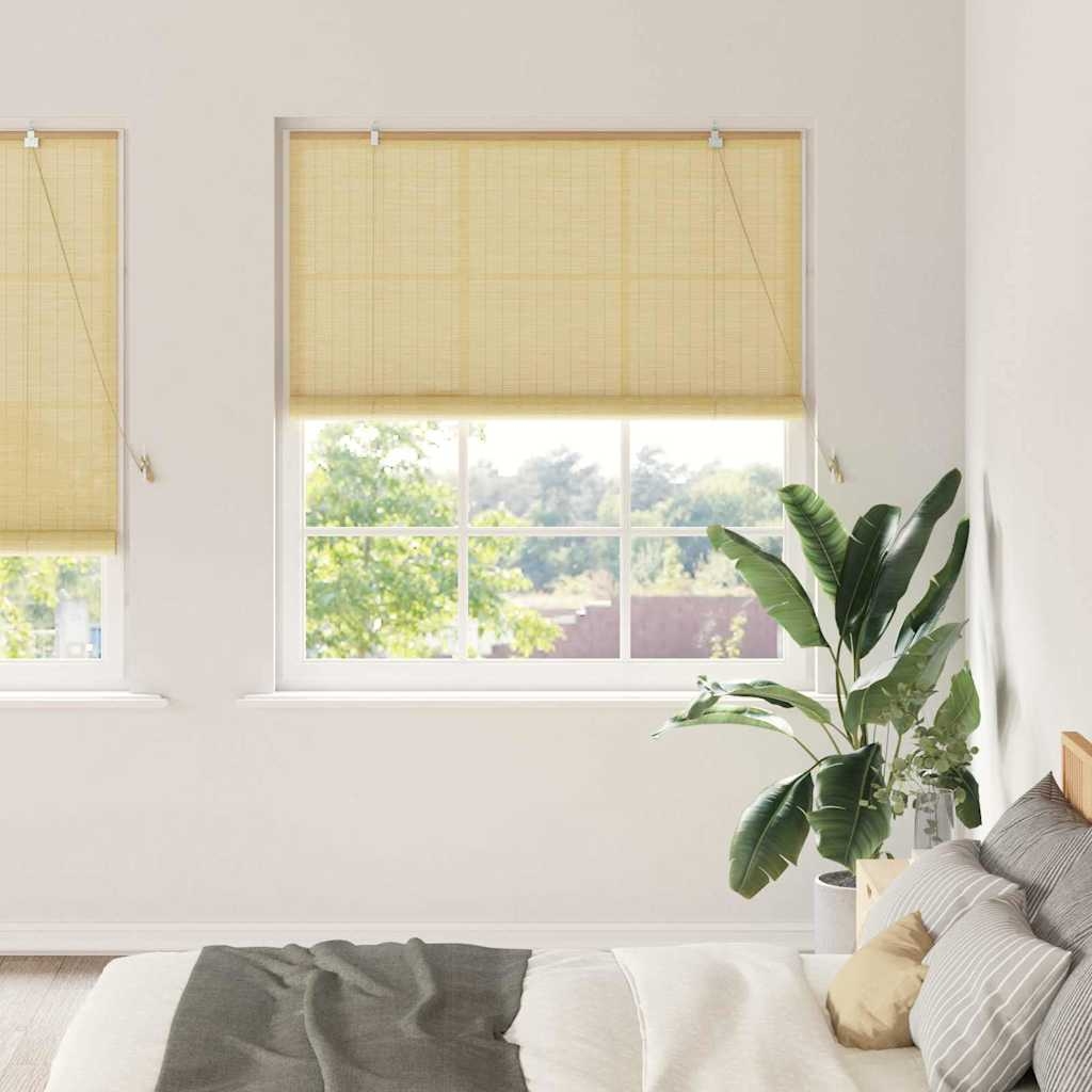 Fensterjalousien und -schattierungen Natur 150 x 220 cm Bambus