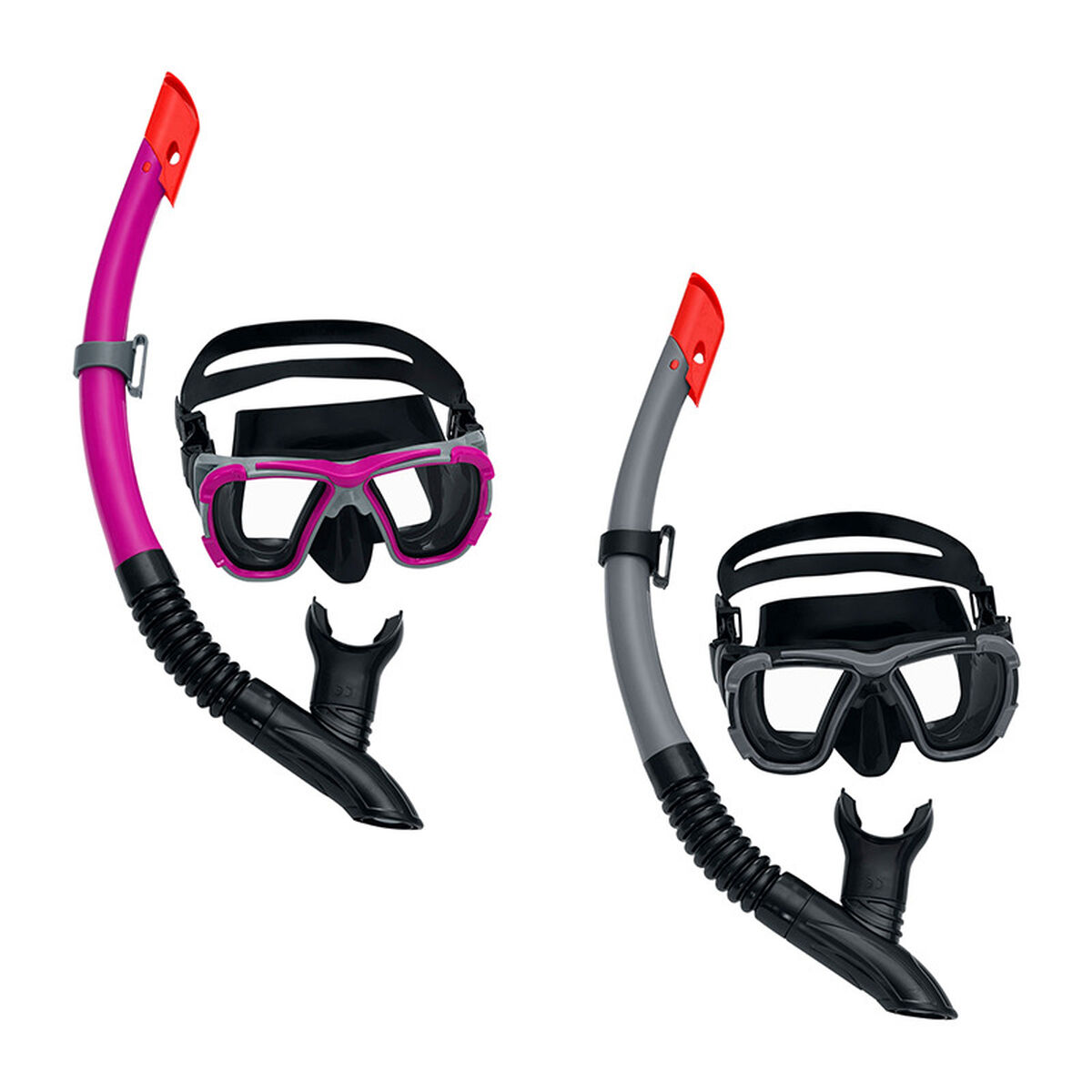 Bestway Erwachsenentauchmaske aus gehärtetem Glas, verschiedene Farben, Silikonband, +14 Jahre Strand und Pool 22057 Bestway Erwachsenentauchmaske aus gehärtetem Glas, verschiedene Farben, Silikonband, +14 Jahre Strand und Pool 22057