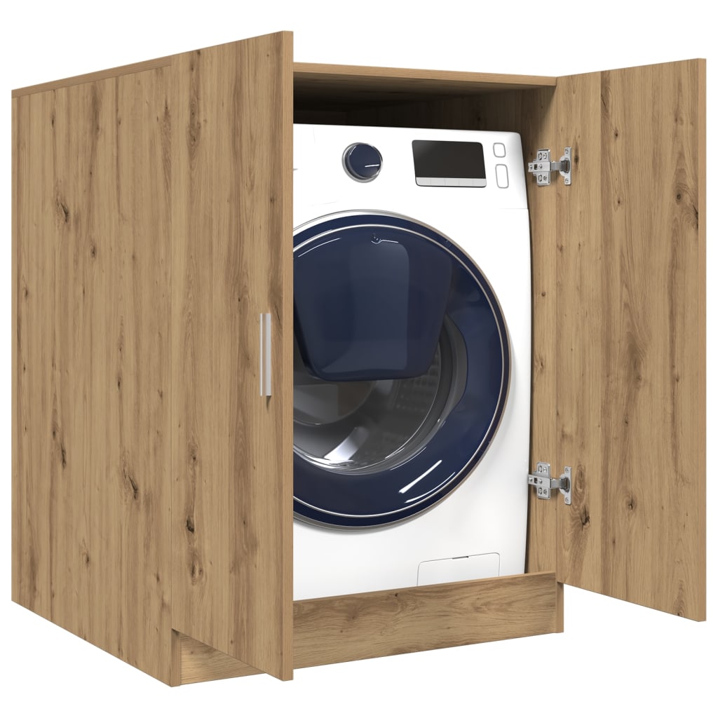 Waschmaschinenschrank Artisan-Eiche 70,5x71,5x91,5 cm