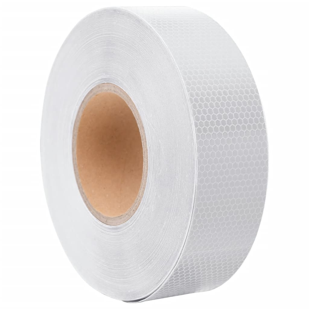 Reflektorband Weiß 5 cmx50 m PVC Reflektorband Weiß 5 cmx50 m PVC