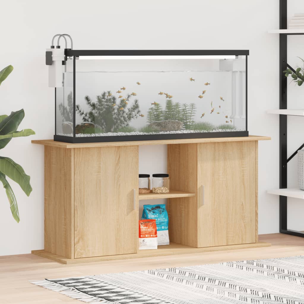 Aquariumständer Sonoma-Eiche 121x41x58 cm Holzwerkstoff Aquariumständer Sonoma-Eiche 121x41x58 cm Holzwerkstoff