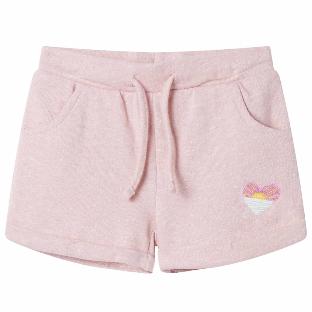 Kindershorts mit Kordelzug Hellrosa 104 Kindershorts mit Kordelzug Hellrosa 104