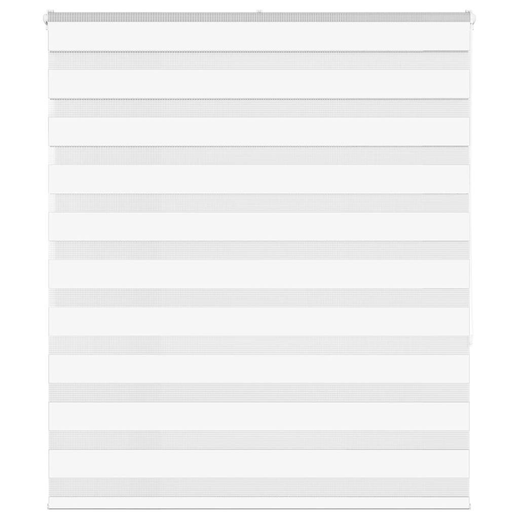 Zebrarollo Weiß 125x150 cm Stoffbreite 120,9 cm Polyester
