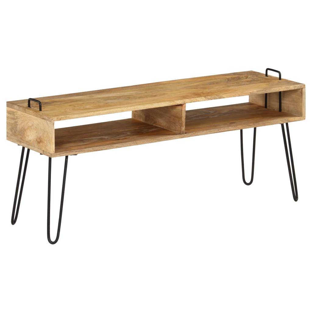 TV-Schrank Mangoholz Massiv 110 x 35 x 45 cm