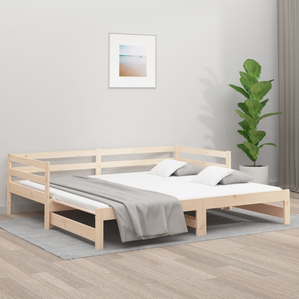 Ausziehbares Tagesbett ohne Matratze 80x200 cm
