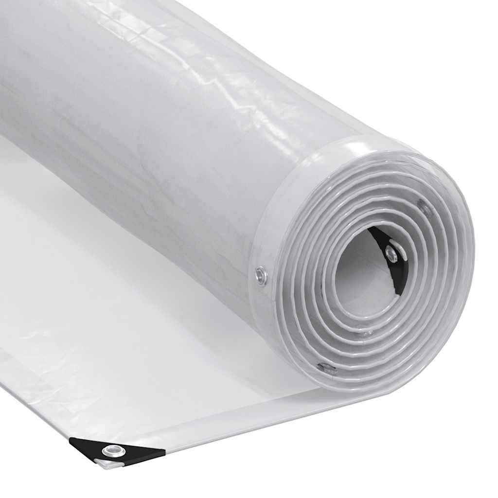 Transparente Plane mit Ösen 3x10 m Polyethylen