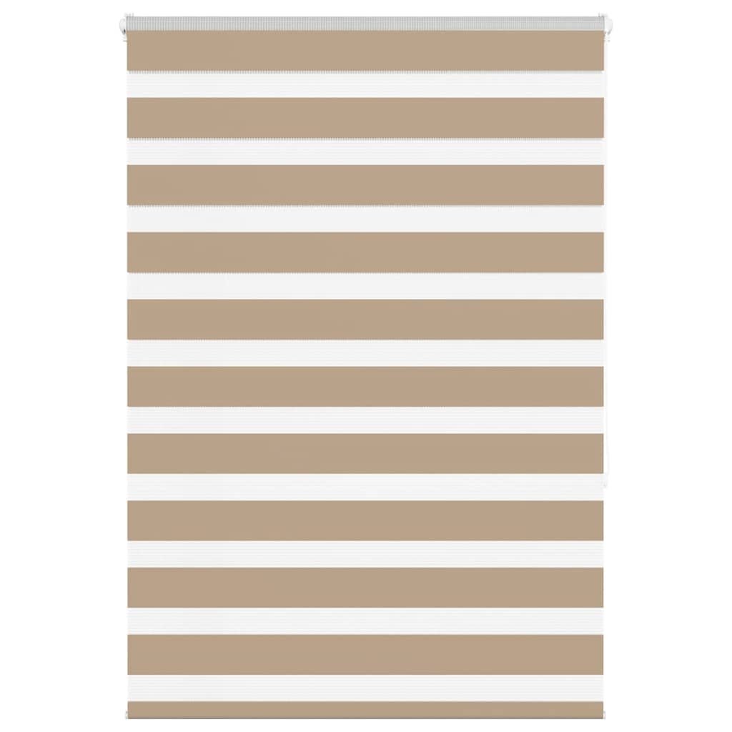 Zebrarollo Sandbraun 105x150 cm Stoffbreite 100,9 cm Polyester