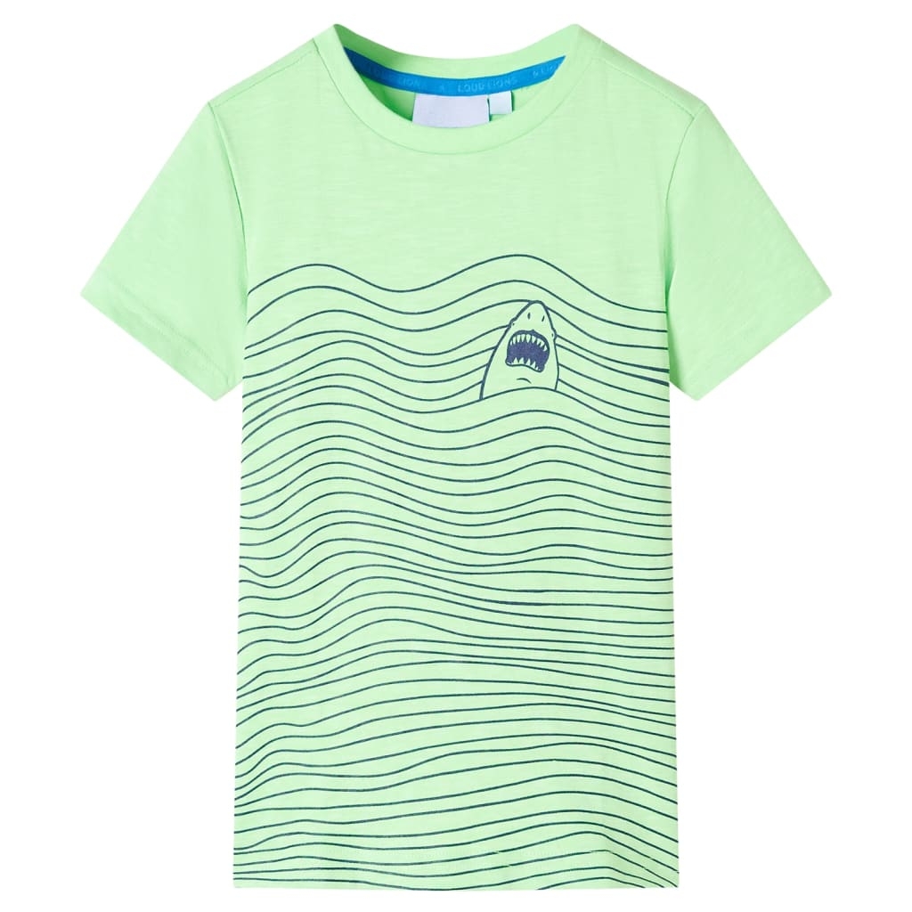 Kinder-T-Shirt Neongrün 116 Kinder-T-Shirt Neongrün 116