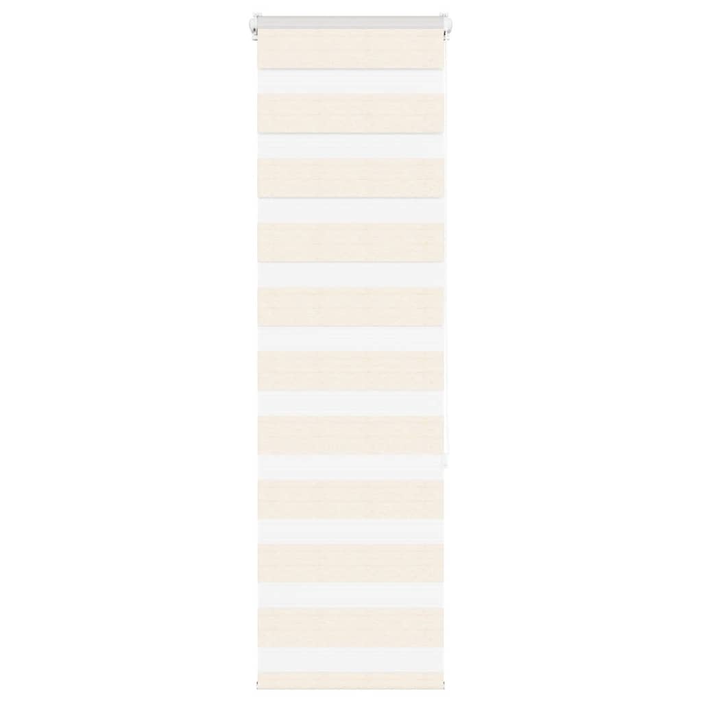 Zebrarollo Marmorbeige 40x150 cm Stoffbreite 35,9 cm Polyester