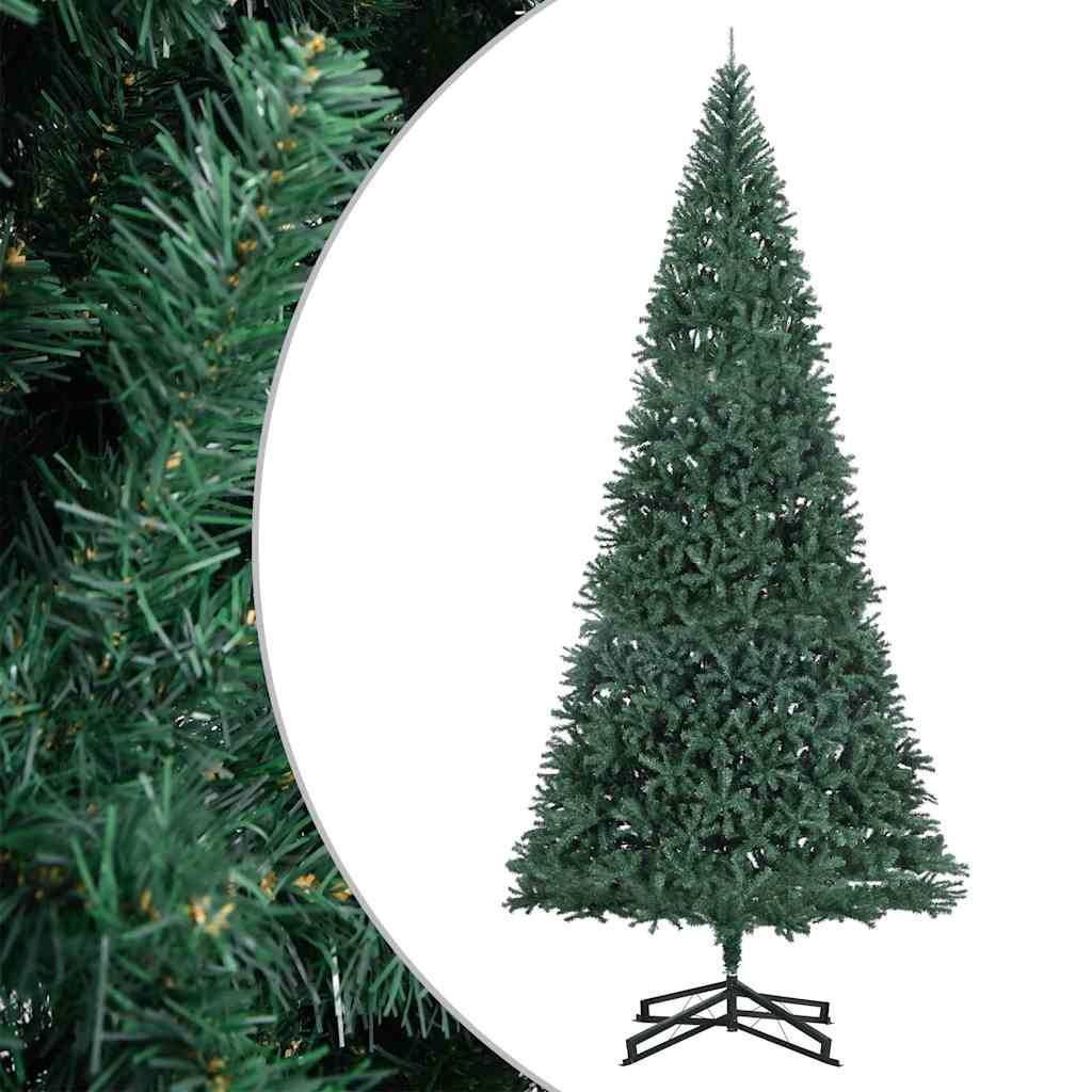 Künstlicher Weihnachtsbaum mit Ständer Grün 500 cm PVC