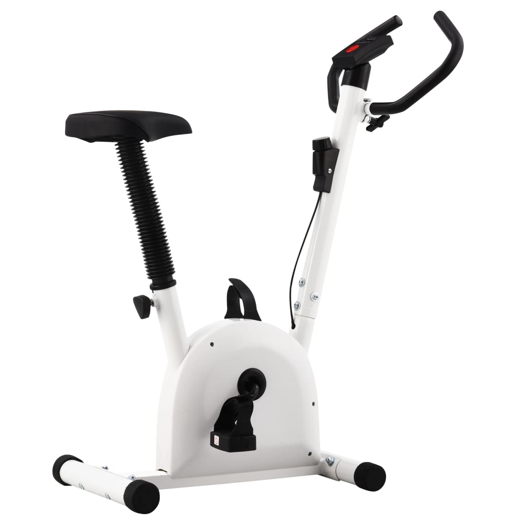 Heimtrainer mit Gurtwiderstand Weiß