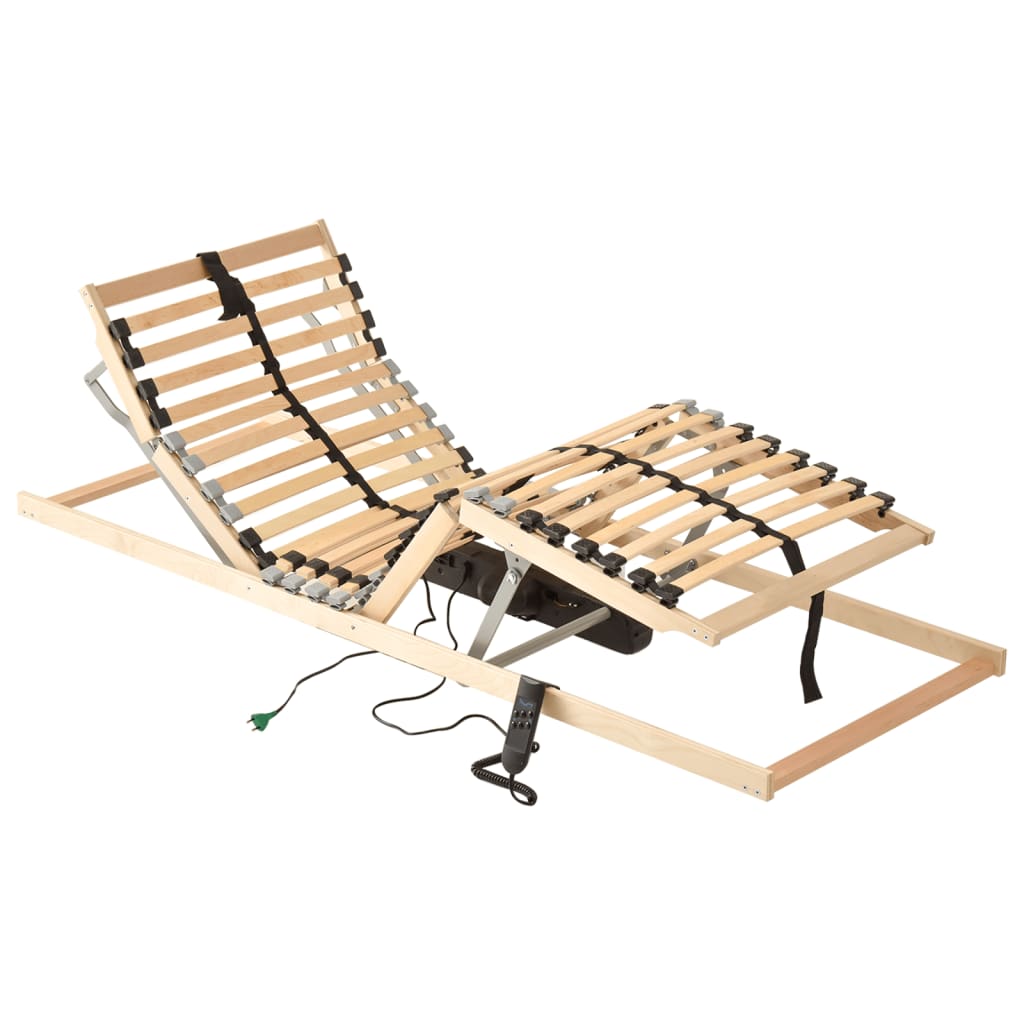 Lattenrost Elektrisch mit 28 Latten 7 Zonen 90x200 cm