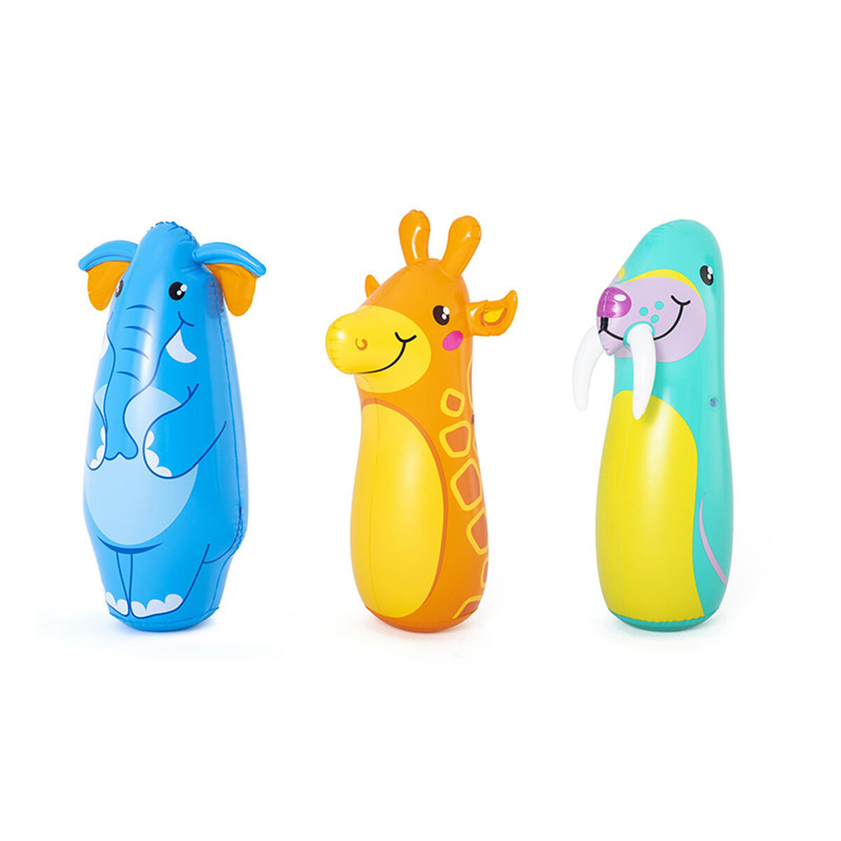 Aufblasbarer Stand-Boxsack für Kinder Bestway tiere 89 cm Aufblasbarer Stand-Boxsack für Kinder Bestway tiere 89 cm